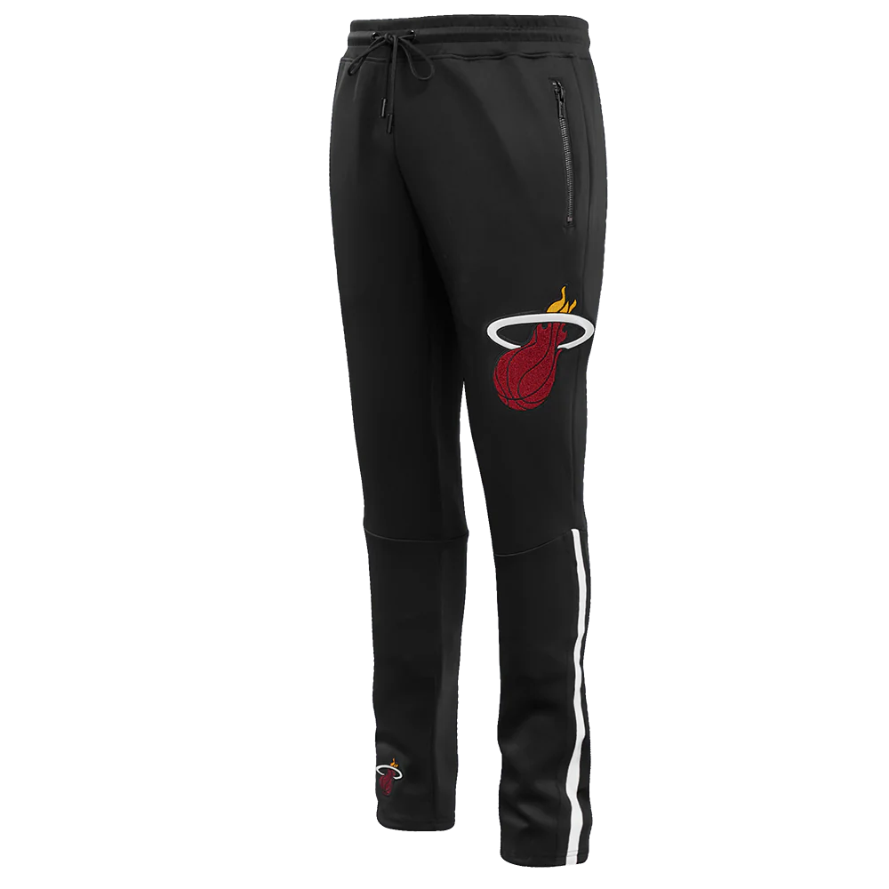 NBA MIAMI HEAT CLASSIC TRACK MEN'S TRACK PANT (BLACK)