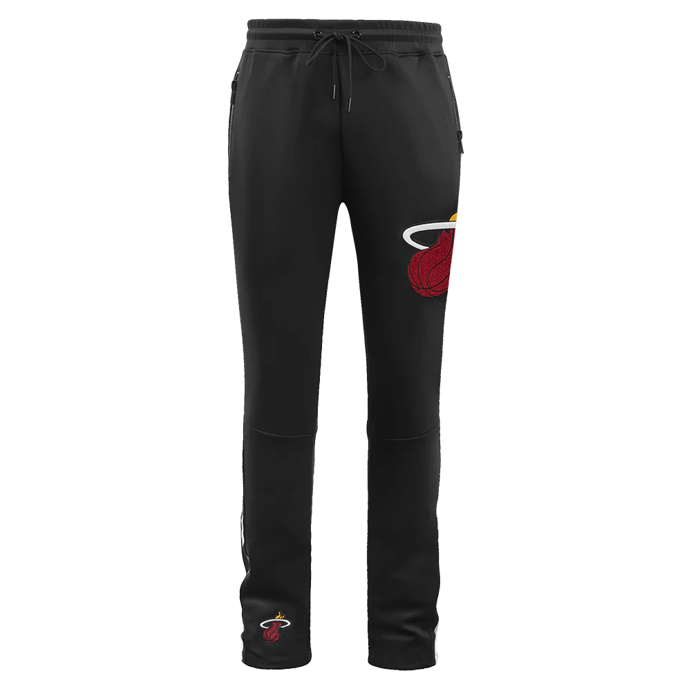 NBA MIAMI HEAT CLASSIC TRACK MEN'S TRACK PANT (BLACK) - Image 2
