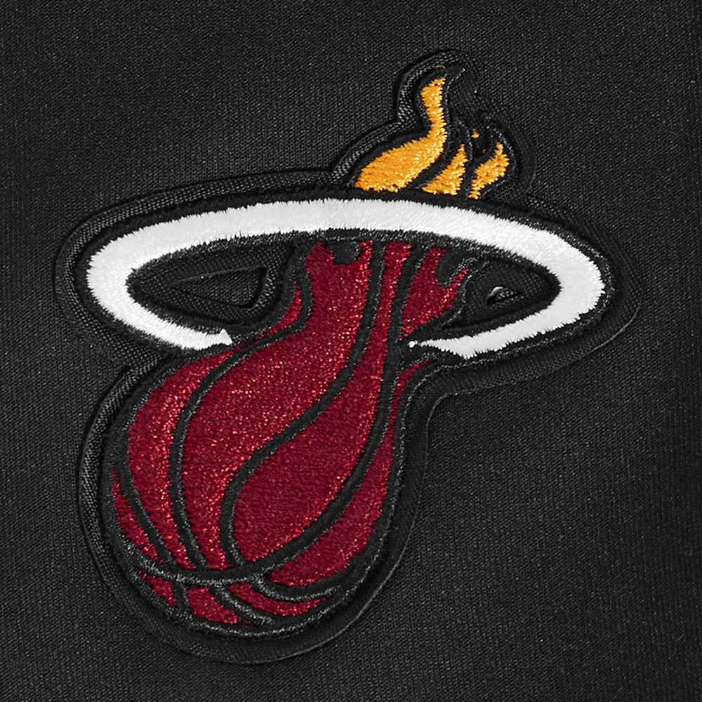 NBA MIAMI HEAT CLASSIC TRACK MEN'S TRACK PANT (BLACK) - Image 6