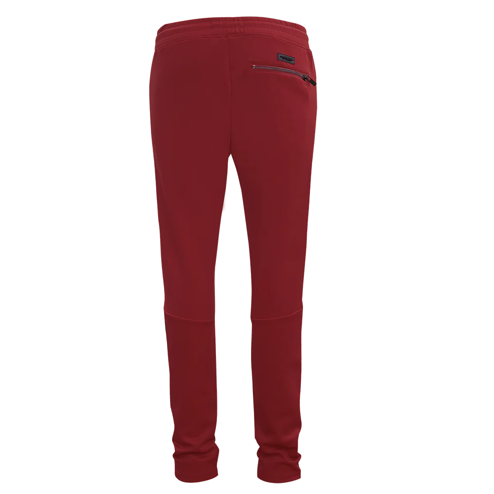 NBA MIAMI HEAT CLASSIC TRACK MEN'S TRACK PANT (CARDINAL RED/BLACK) - Image 3