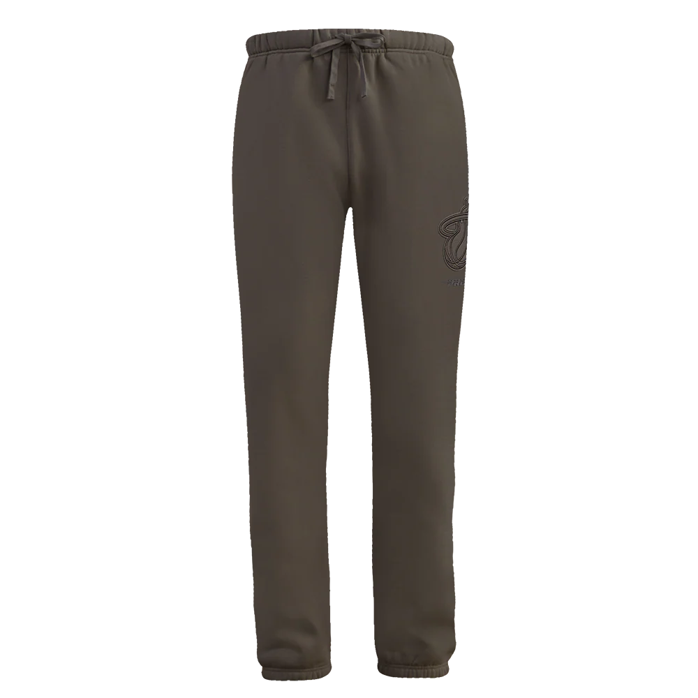 NBA MIAMI HEAT NEUTRAL MEN'S SWEATPANT (DARK TAUPE) - Image 2