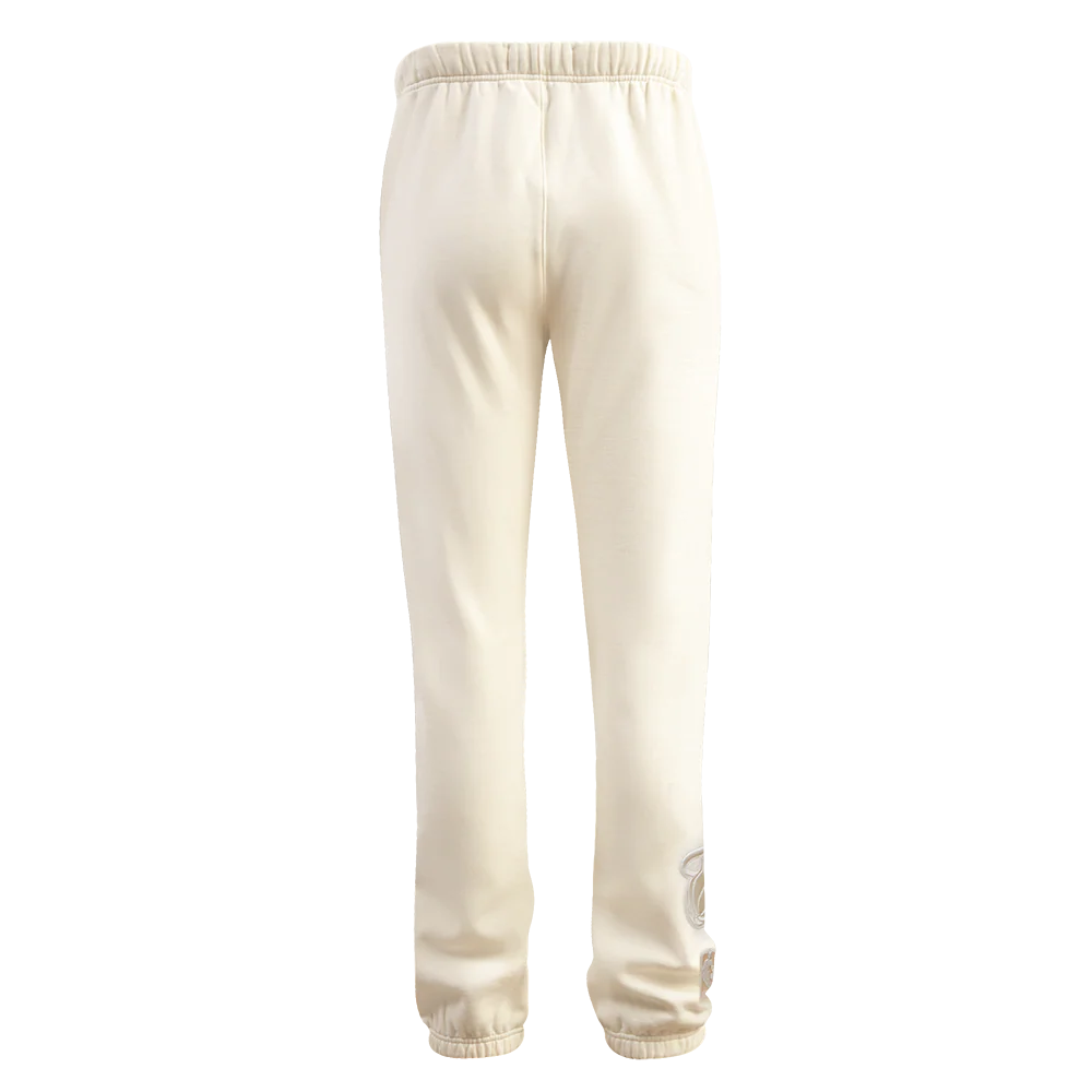NBA MIAMI HEAT NEUTRAL FLEECE SWEATPANT (EGGSHELL) - Image 4