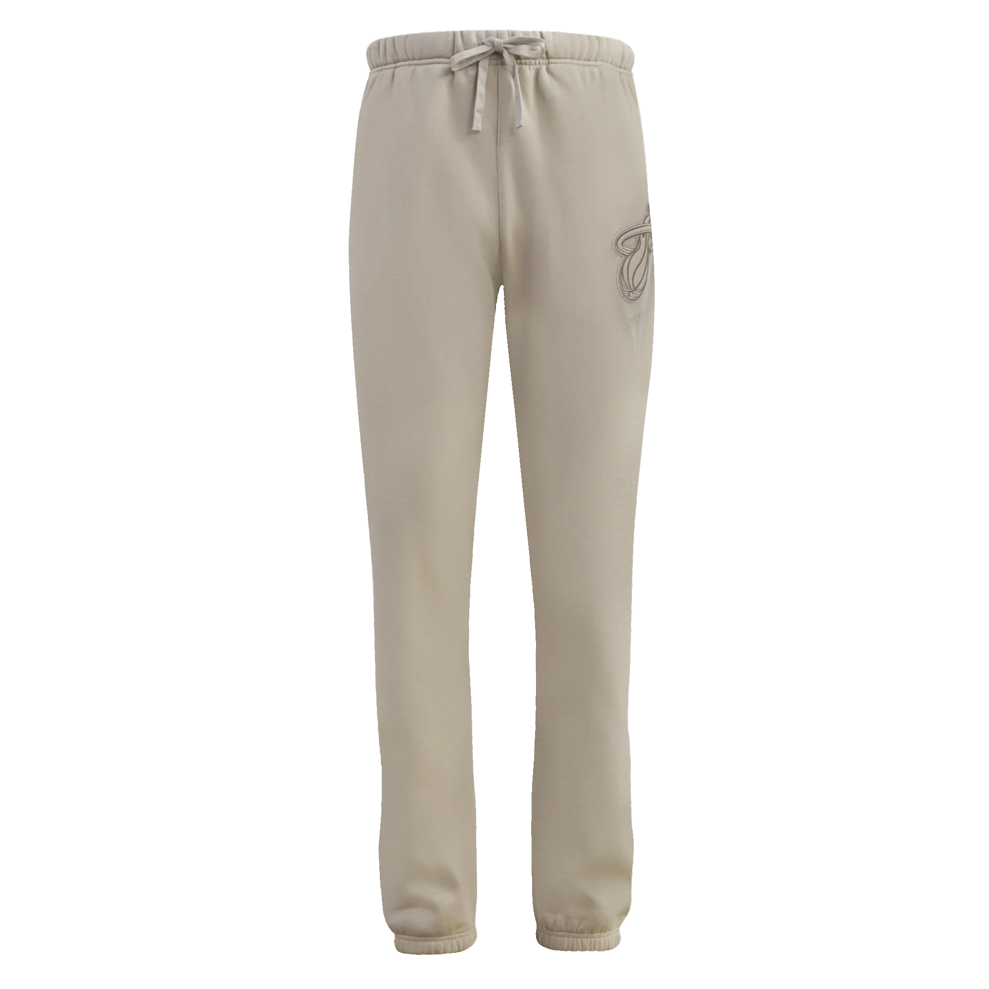 NBA MIAMI HEAT NEUTRAL FLEECE SWEATPANT (TAUPE) - Image 2