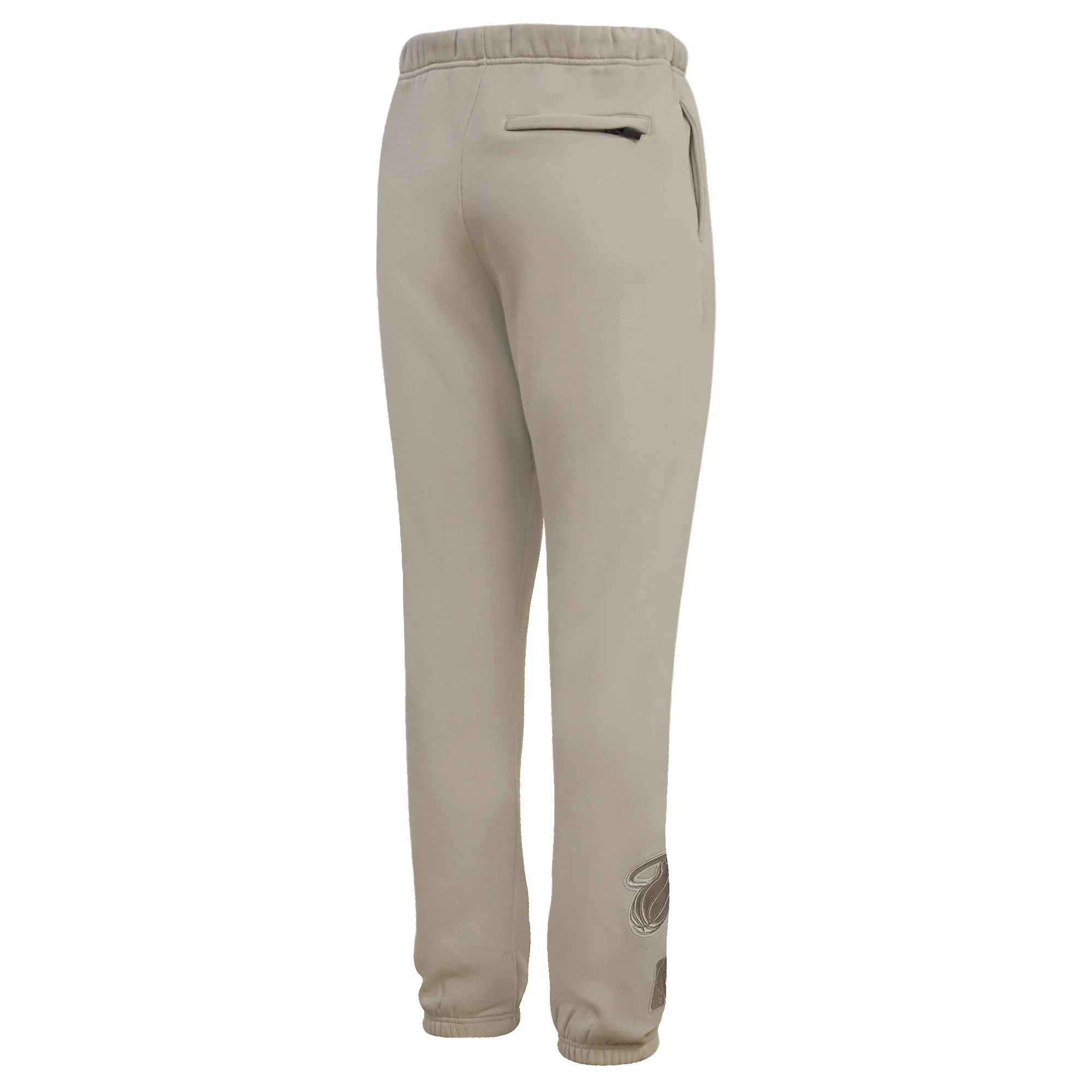 NBA MIAMI HEAT NEUTRAL FLEECE SWEATPANT (TAUPE) - Image 3