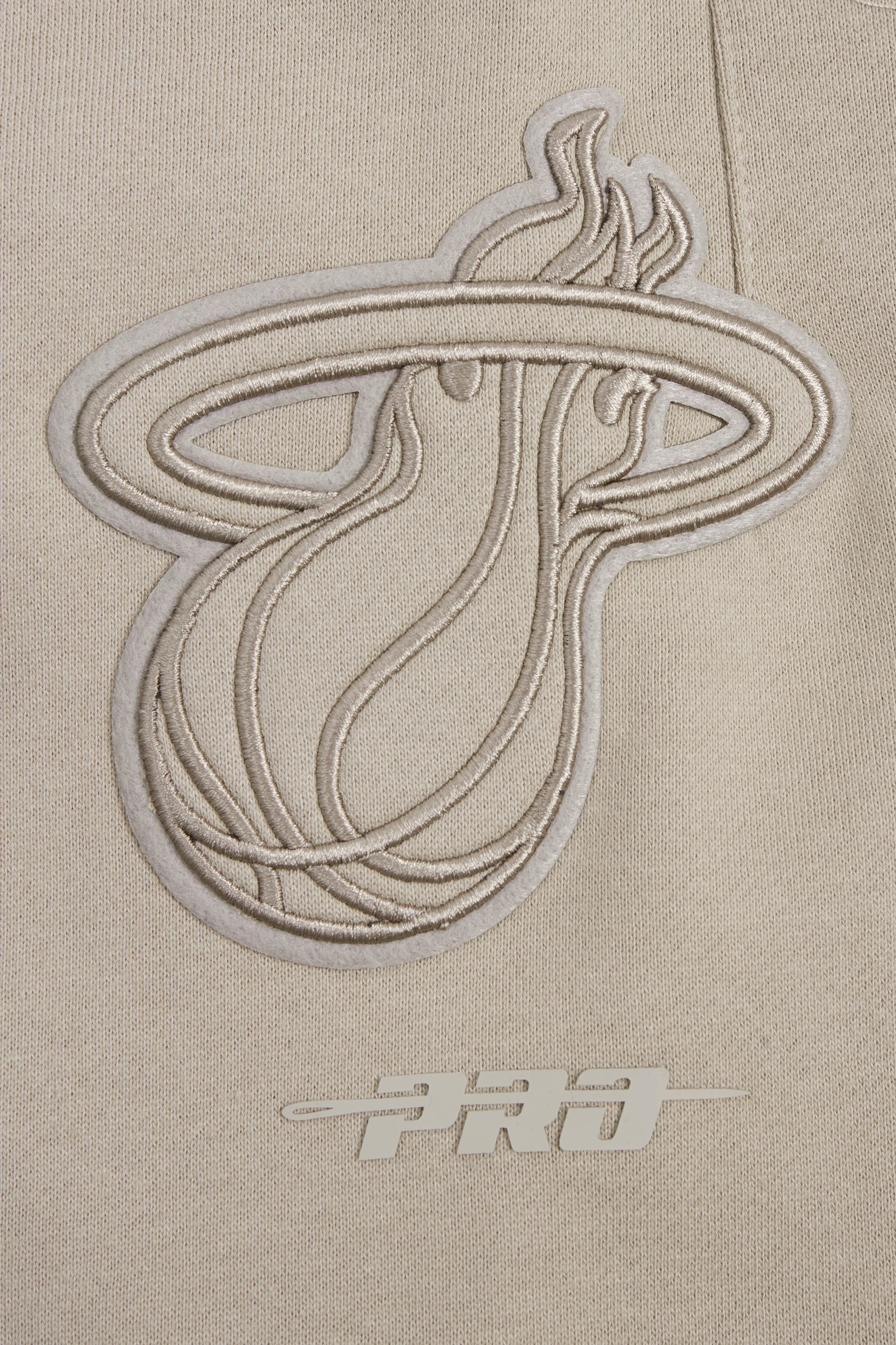 NBA MIAMI HEAT NEUTRAL FLEECE SWEATPANT (TAUPE) - Image 5