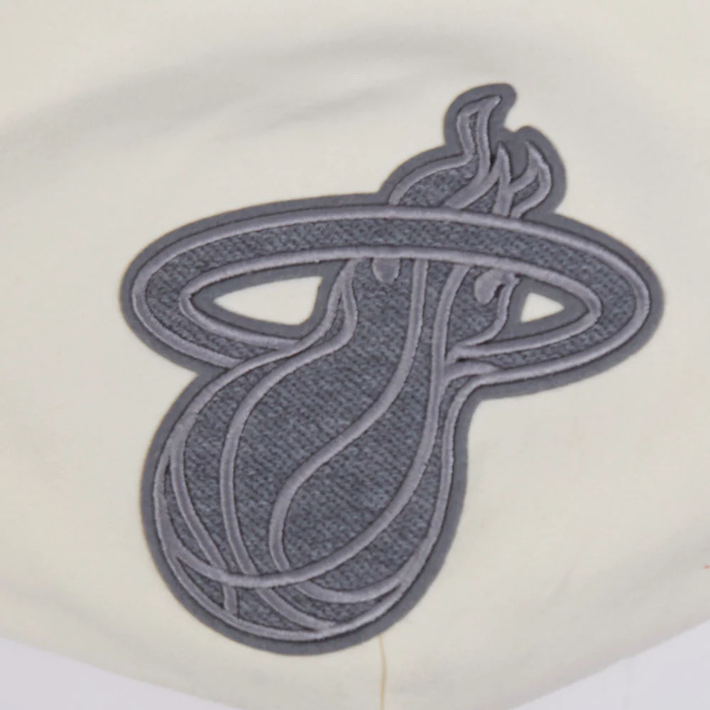 NBA MIAMI HEAT REVERSE FRENCH TERRY MEN'S COLOR BLOCK FLEECE PULLOVER HOODIE - Image 10