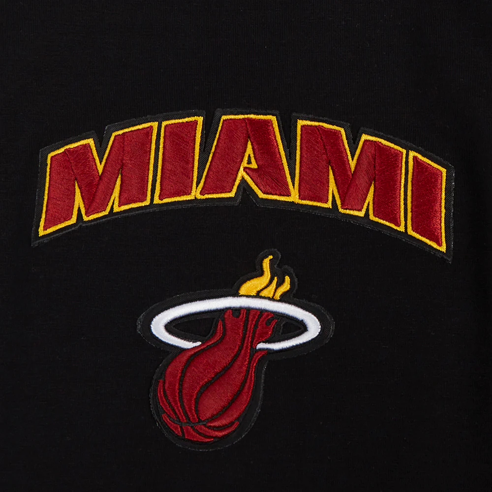 NBA MIAMI HEAT CLASSIC WOMEN'S RACERBACK (BLACK) - Image 5