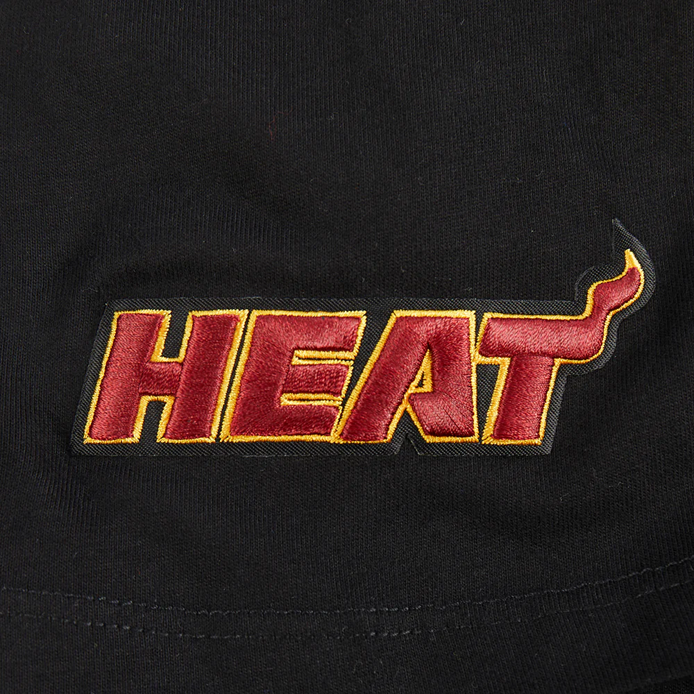NBA MIAMI HEAT CLASSIC BIG BOYS SJ TEE (BLACK) - Image 7