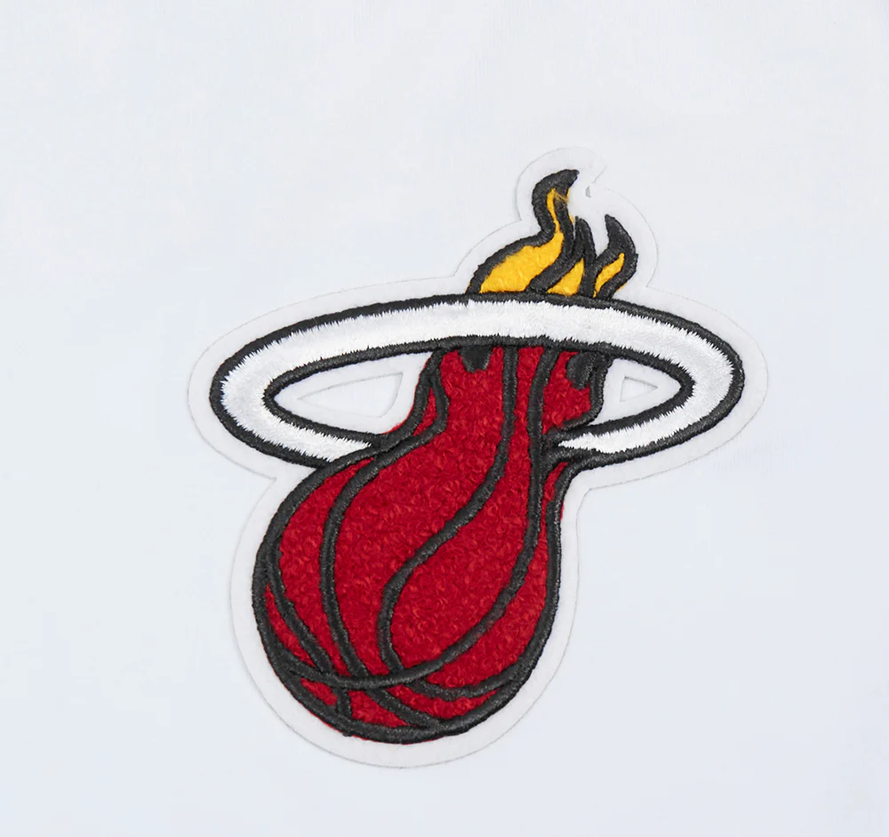 NBA MIAMI HEAT CLASSIC WOMEN'S BODYCON DRESS (WHITE) - Image 5