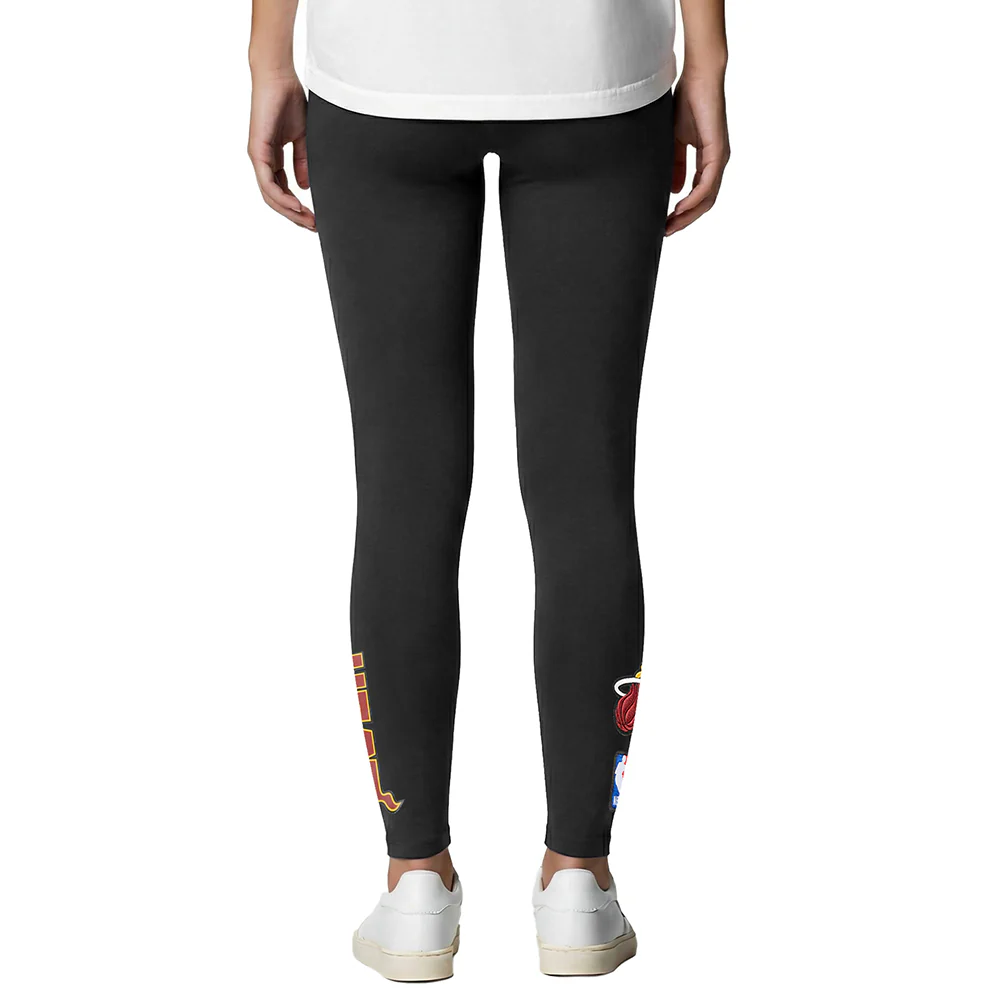 NBA MIAMI HEAT CLASSIC BIG GIRLS LEGGING (BLACK) - Image 2