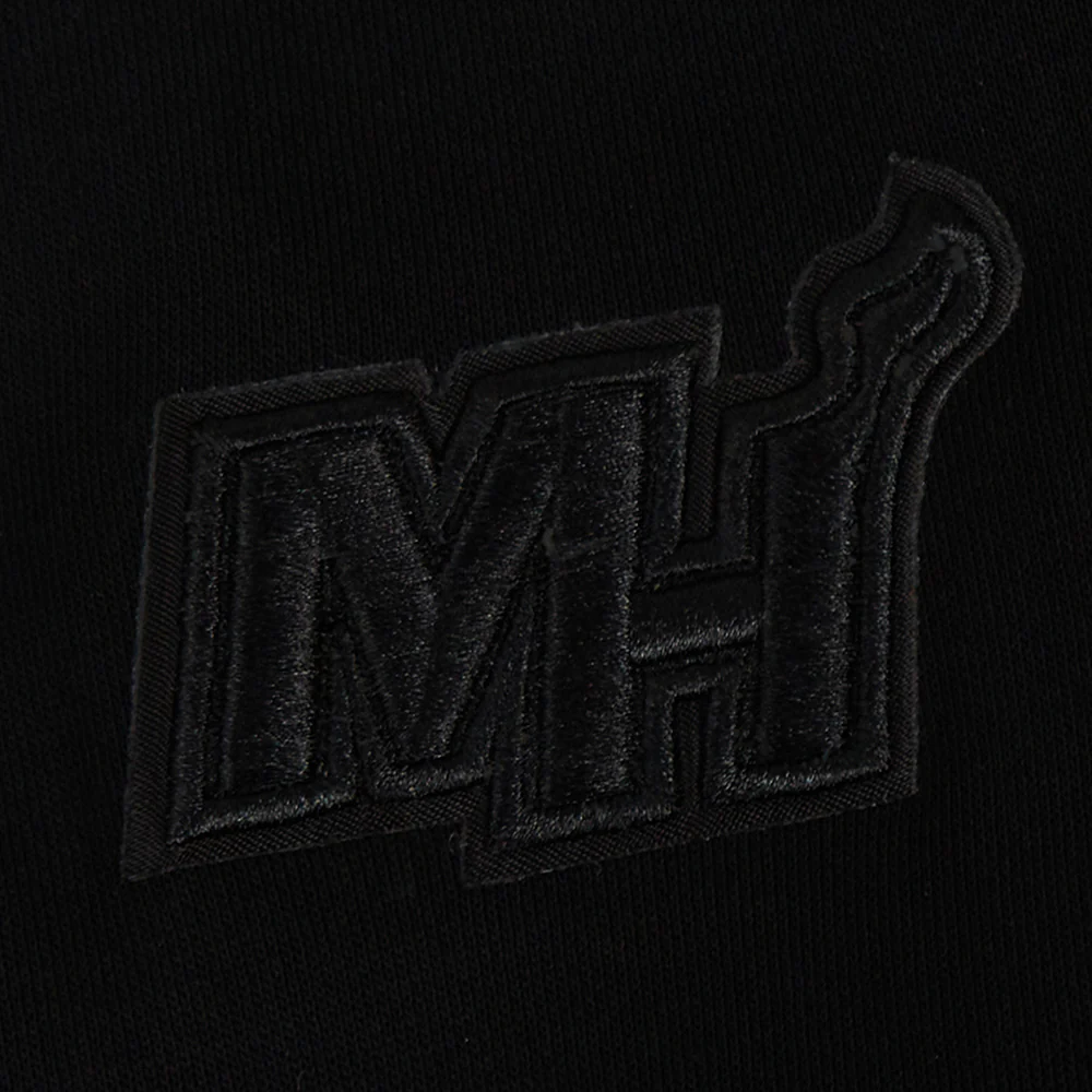 NBA MIAMI HEAT NEUTRAL WOMEN'S CREWNECK (BLACK) - Image 8