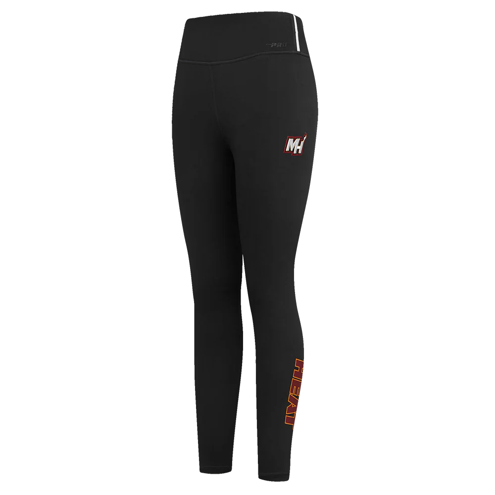 NBA MIAMI HEAT CLASSIC WOMEN'S JERSEY LEGGING (BLACK)