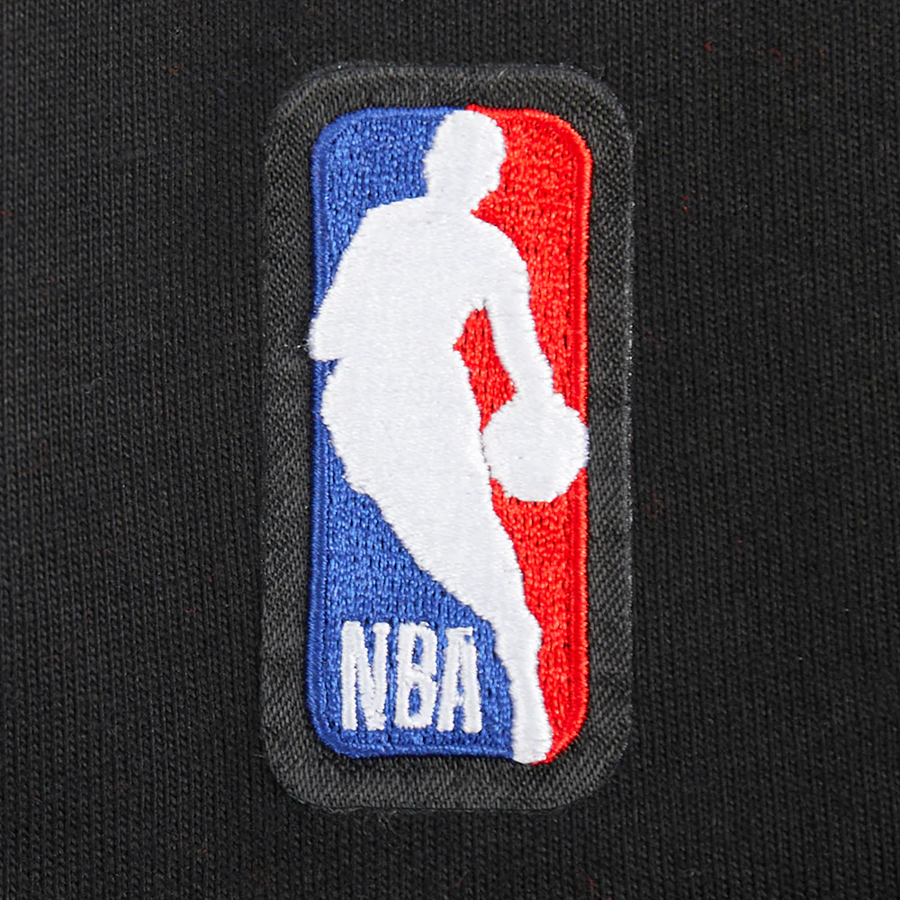 NBA MIAMI HEAT CLASSIC LITTLE BOYS SHORT SLEEVE STRIPED RIB TEE (BLACK) - Image 7