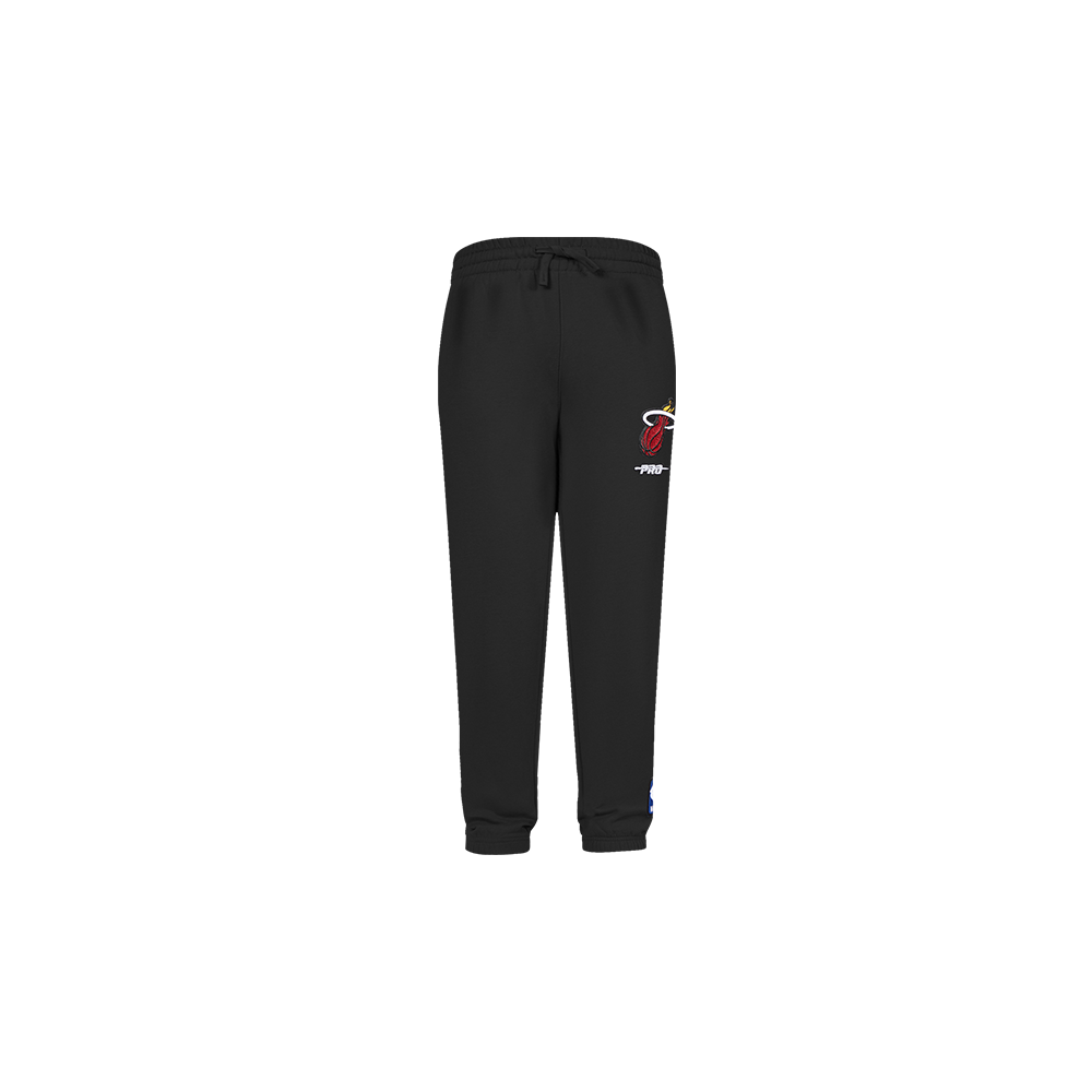 NBA MIAMI HEAT CLASSIC TODDLER BOYS FLEECE SWEATPANT (BLACK) - Image 2