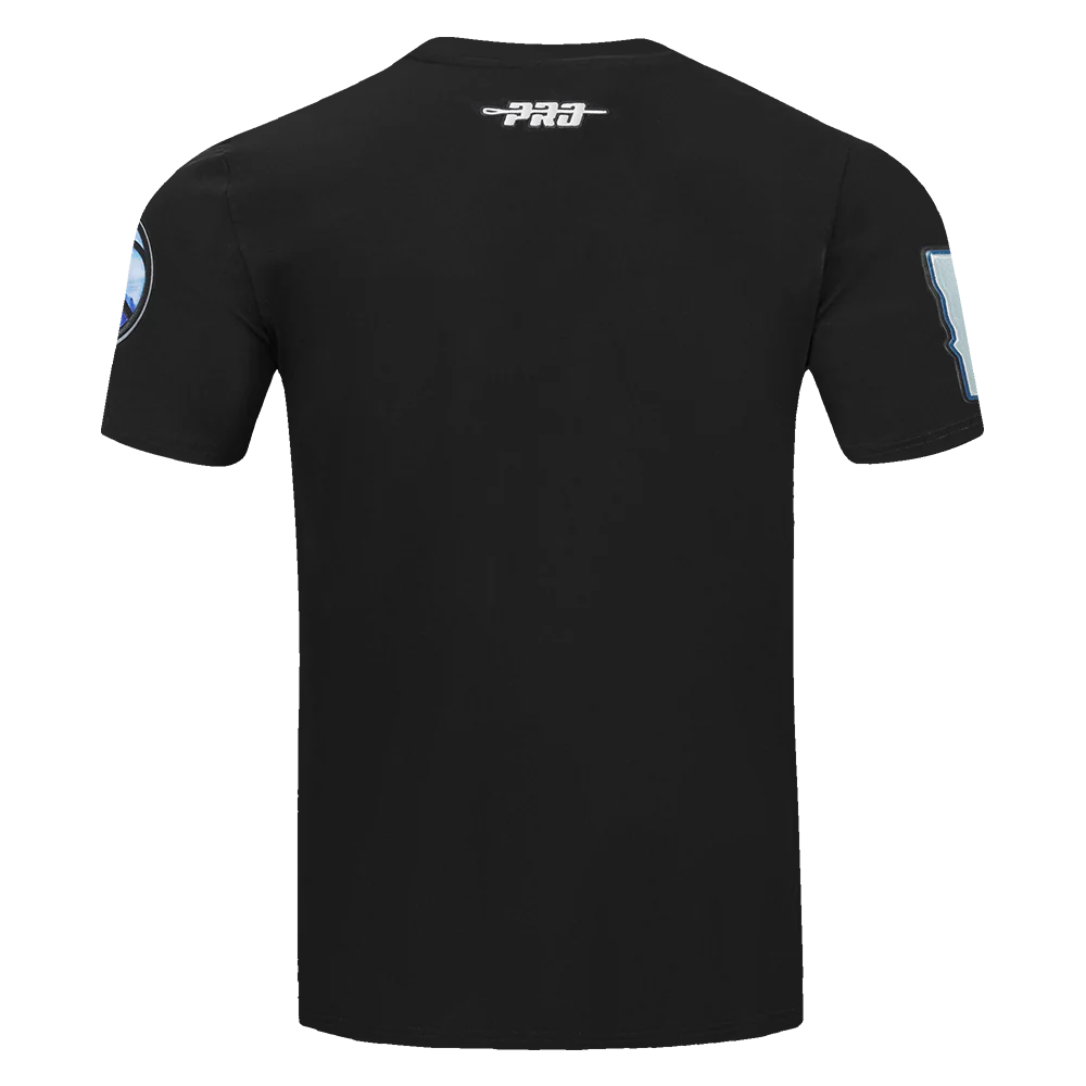 NBA MINNESOTA TIMBERWOLVES CITY EDITION 24-25 MEN'S   TEE (BLACK) - Image 3