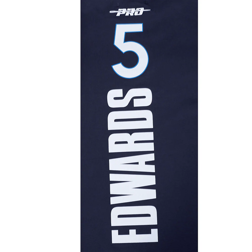 NBA MINNESOTA TIMBERWOLVES ANTHONY EDWARDS #5 CLASSIC PNN MEN'S SJ T (MIDNIGHT NAVY) - Image 10