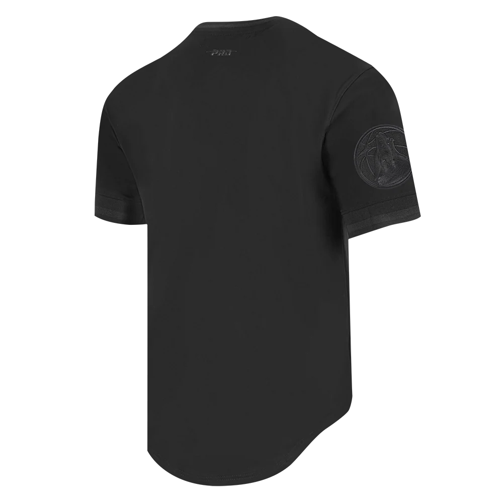 MINNESOTA TIMBERWOLVES TRIPLE BLACK MEN'S DK TEE SS (TRIPLE BLACK) - Image 6