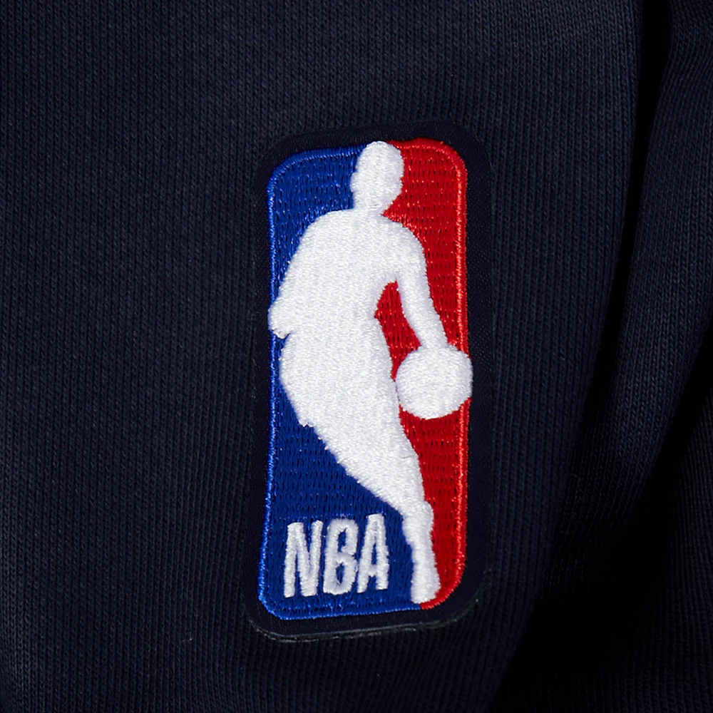 NBA MINNESOTA TIMBERWOLVES CITY EDITION 25-26 MEN'S RIB FLC PO HOODIE (MIDNIGHT NAVY) - Image 8