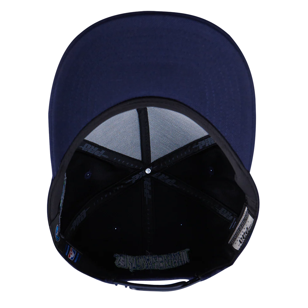 NBA MINNESOTA TIMBERWOLVES CITY SIGNATURE MEN'S PINCH FRONT SNAPBACK (MIDNIGHT NAVY) - Image 6