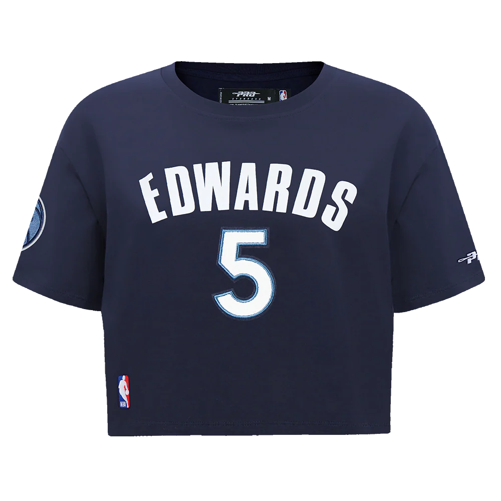 NBA MINNESOTA TIMBERWOLVES ANTHONY EDWARDS #5 CLASSIC PNN WOMEN'S SJ B (MIDNIGHT NAVY)