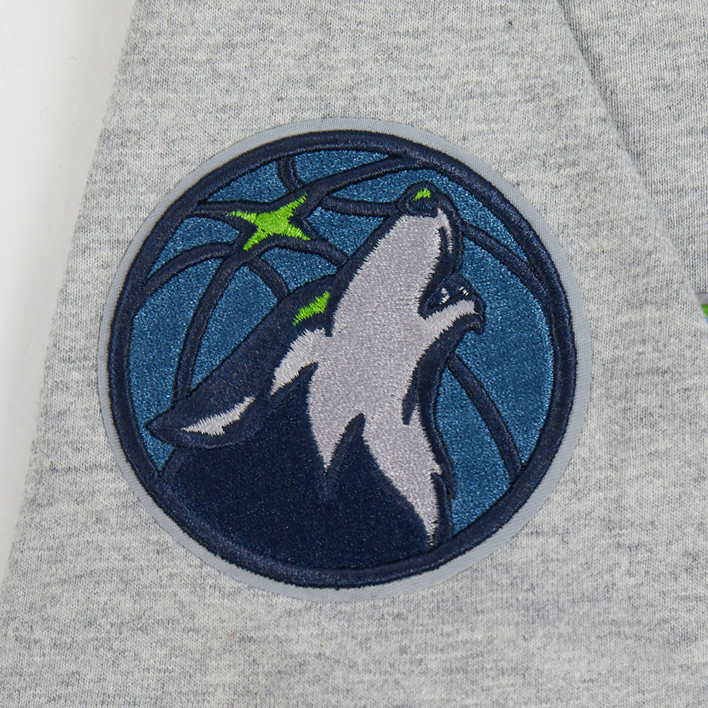 NBA MINNESOTA TIMBERWOLVES CLASSIC BIG BOYS SJ TEE (HEATHER GREY) - Image 6