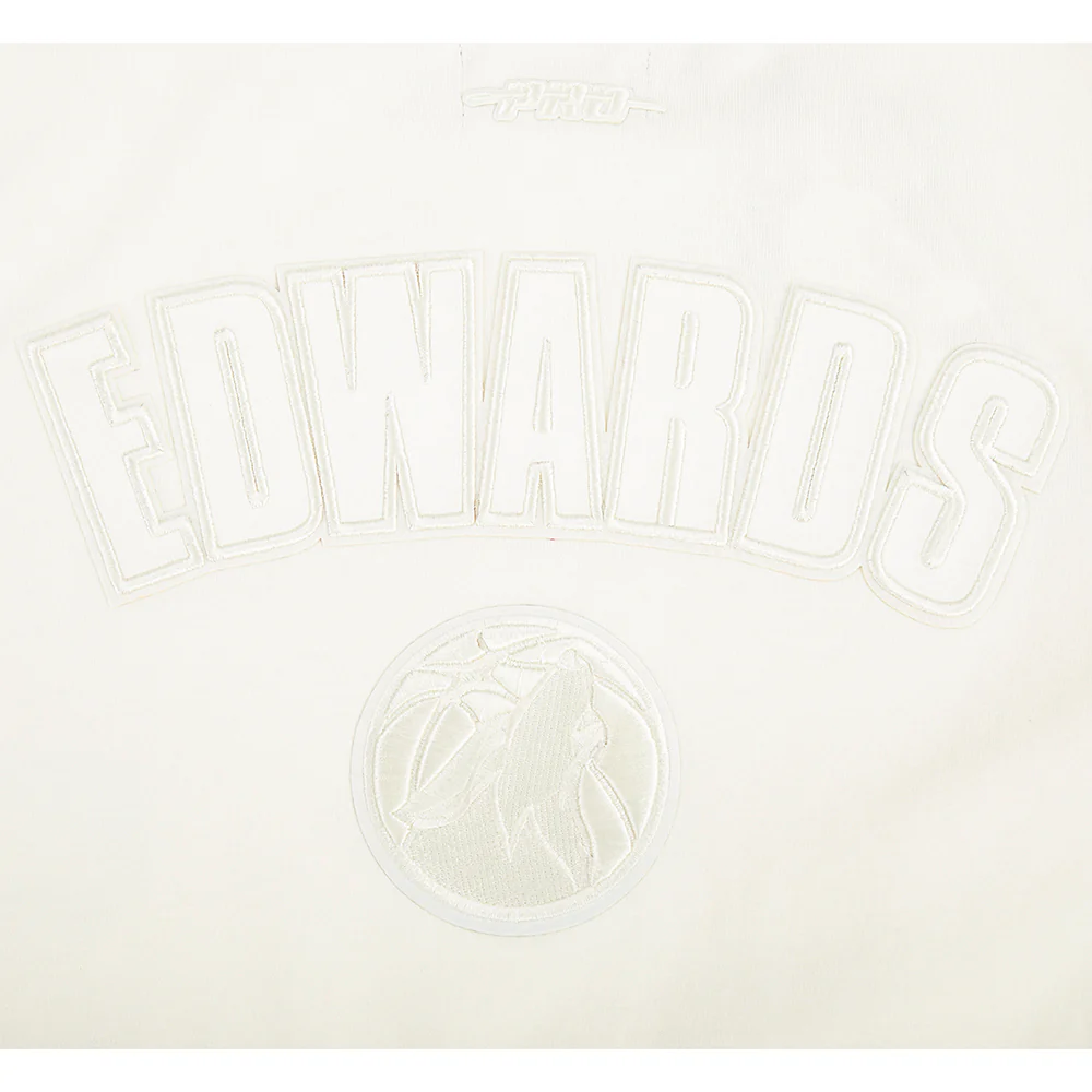 NBA MINNESOTA TIMBERWOLVES ANTHONY EDWARDS #5 NEUTRAL PNN BIG BOY'S SS TEE (EGGSHELL) - Image 7