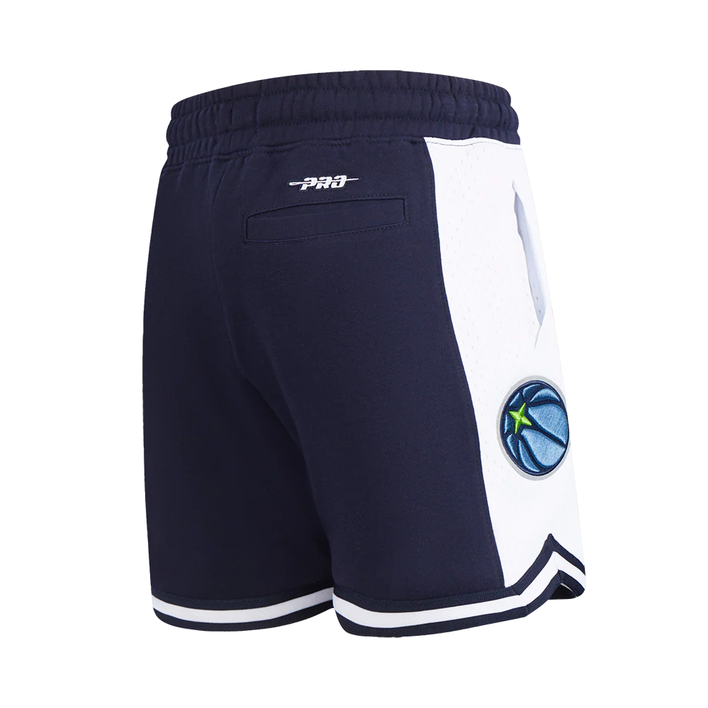 NBA MINNESOTA TIMBERWOLVES CLASSIC BIG BOY'S FLC 2.0 SHORT (MIDNIGHT NAVY) - Image 3
