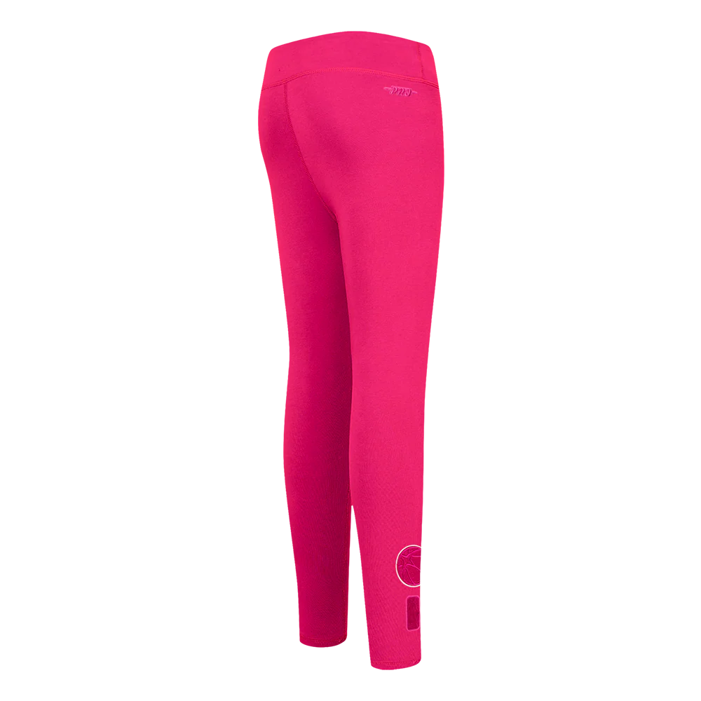 NBA MINNESOTA TIMBERWOLVES TRIPLE PINK BIG GIRLS LEGGING (BEETROOT PURPLE) - Image 3