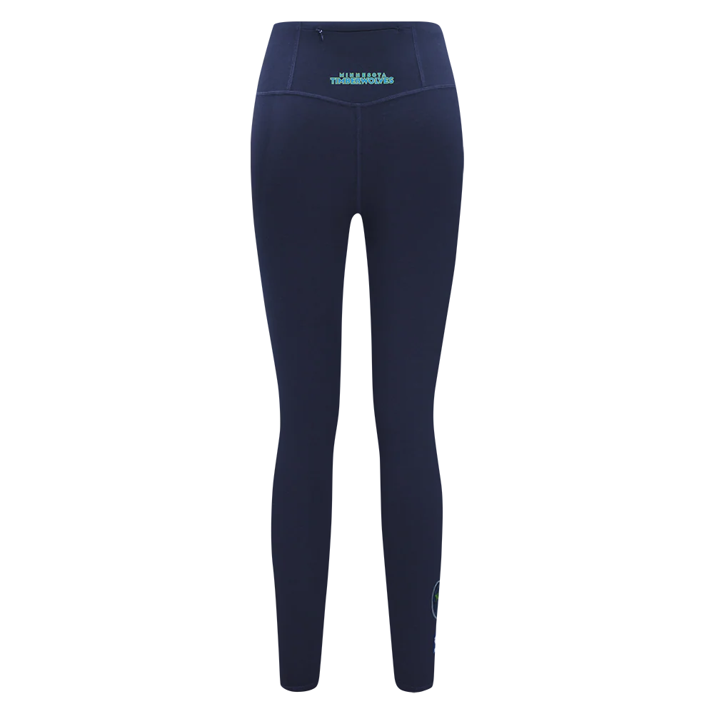 NBA MINNESOTA TIMBERWOLVES CLASSIC WOMEN'S JERSEY LEGGING (MIDNIGHT NAVY) - Image 4