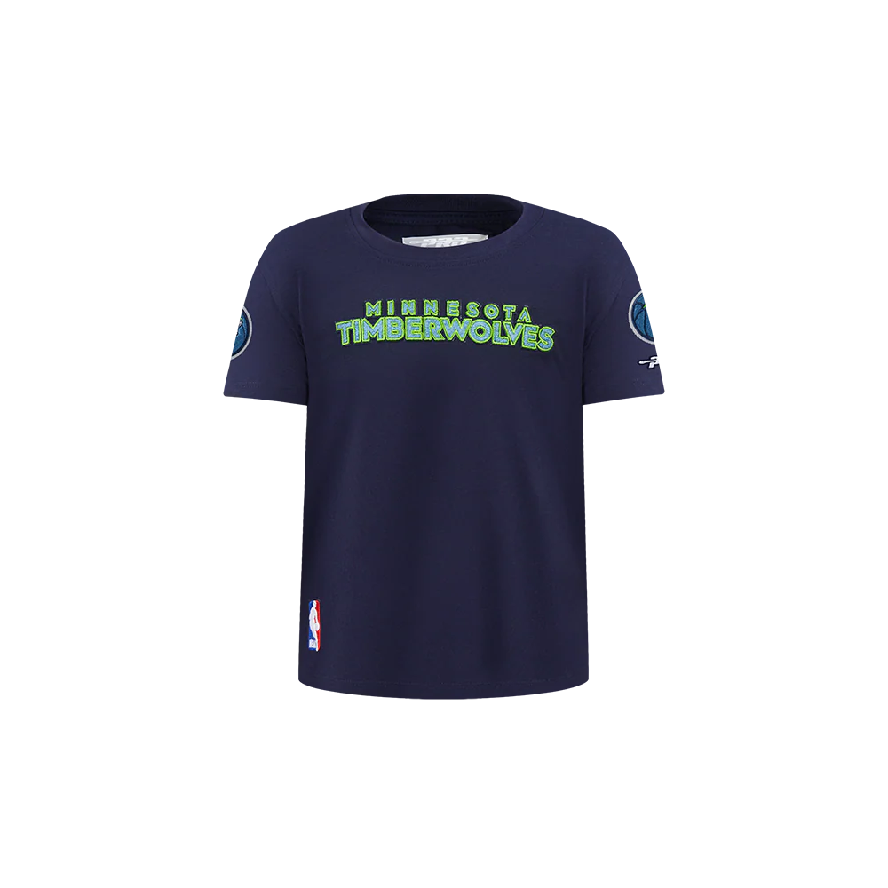 NBA MINNESOTA TIMBERWOLVES CLASSIC TODDLER BOYS SS TEE (MIDNIGHT NAVY)