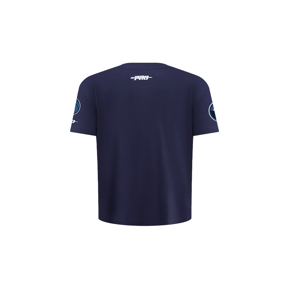 NBA MINNESOTA TIMBERWOLVES CLASSIC TODDLER BOYS SS TEE (MIDNIGHT NAVY) - Image 3