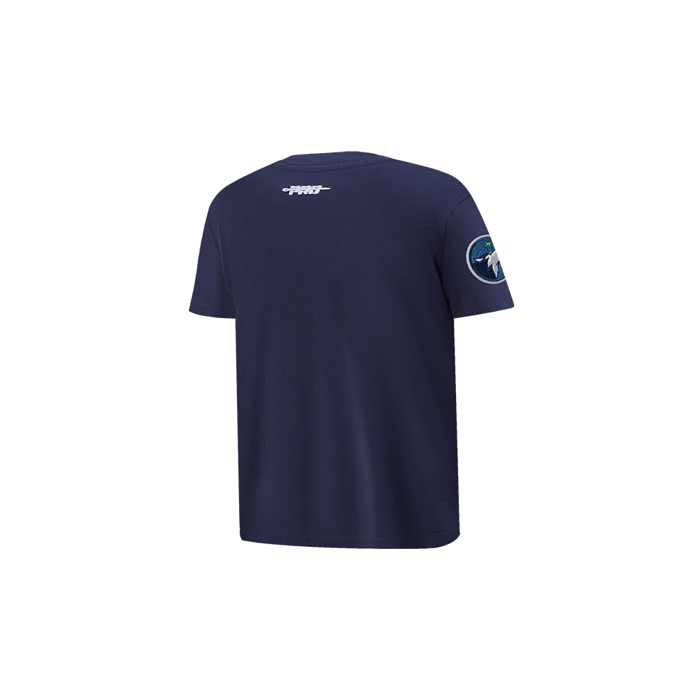 NBA MINNESOTA TIMBERWOLVES CLASSIC TODDLER BOYS SS TEE (MIDNIGHT NAVY) - Image 4