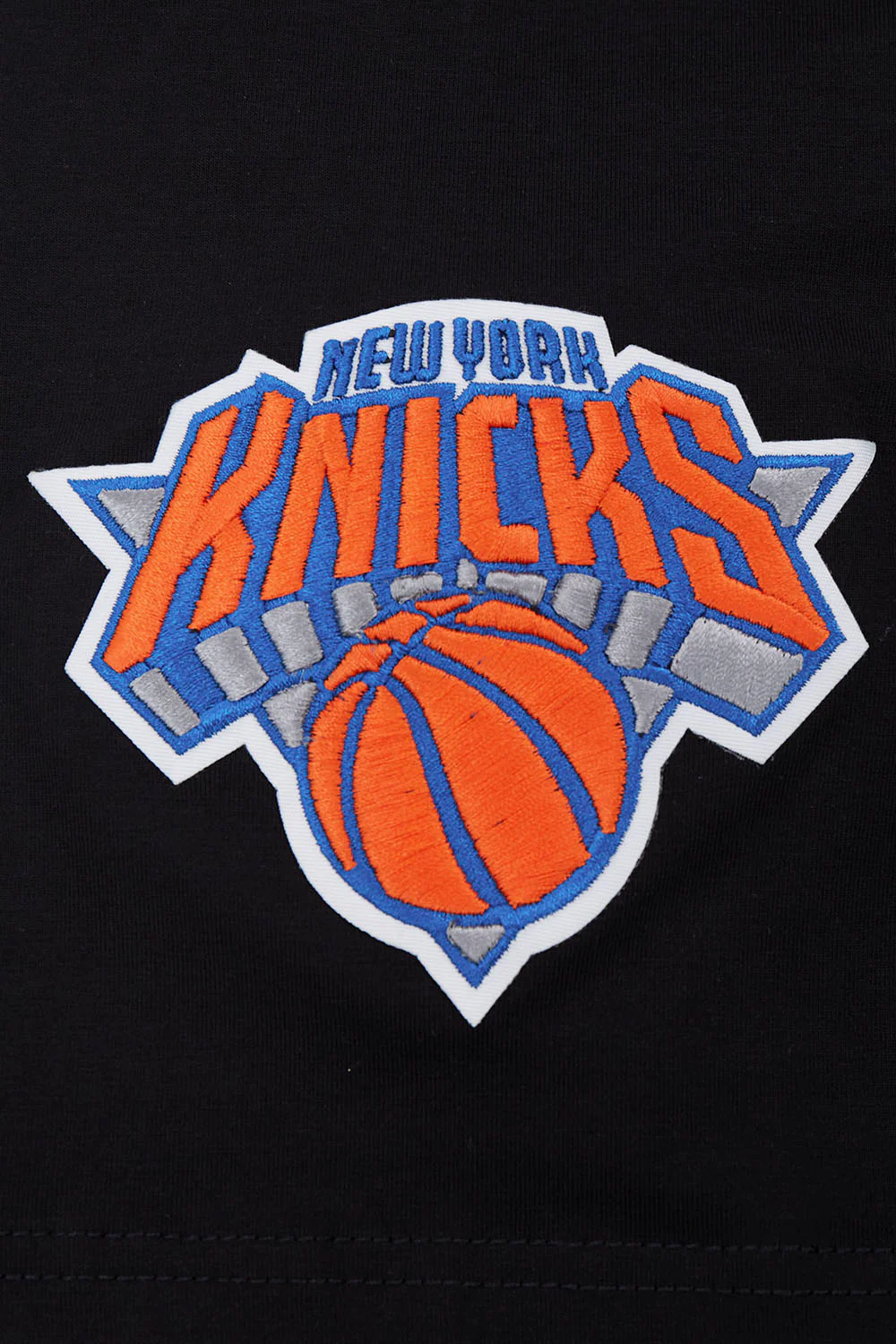 NBA NEW YORK KNICKS SCRIPT TAIL MEN'S TEE (BLACK) - Image 6