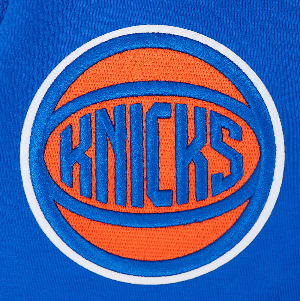 NBA NEW YORK KNICKS SCRIPT TAIL MEN'S   TEE (ROYAL BLUE) - Image 7