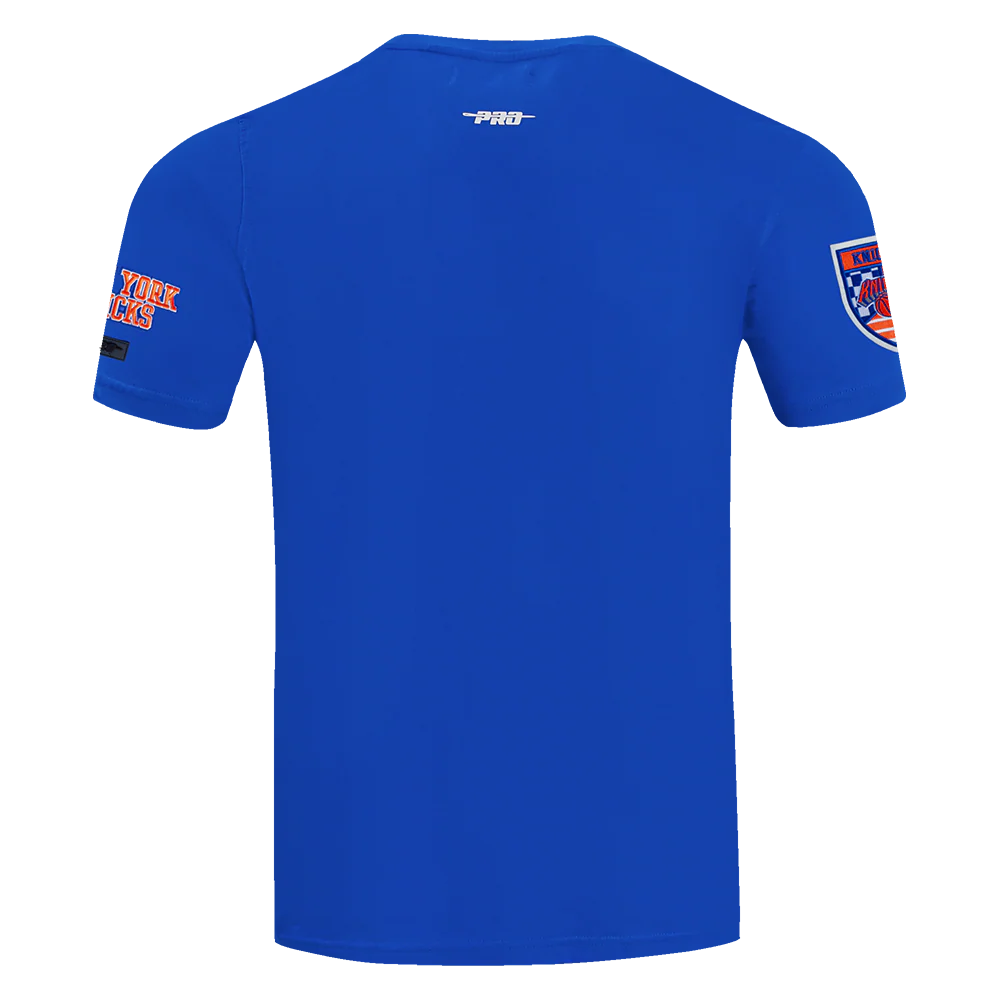 NBA NEW YORK KNICKS FAST LANE SINGLE JERSEY MEN'S TEE (ROYAL BLUE) - Image 3