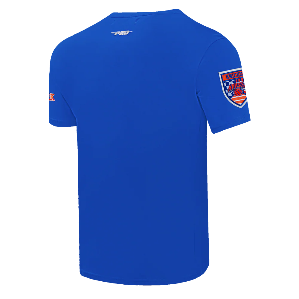 NBA NEW YORK KNICKS FAST LANE SINGLE JERSEY MEN'S TEE (ROYAL BLUE) - Image 4