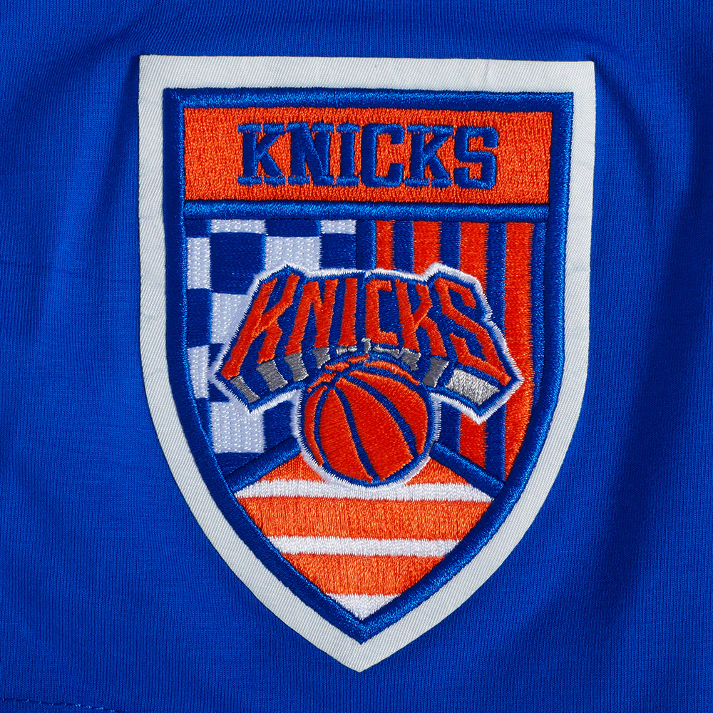 NBA NEW YORK KNICKS FAST LANE SINGLE JERSEY MEN'S TEE (ROYAL BLUE) - Image 6