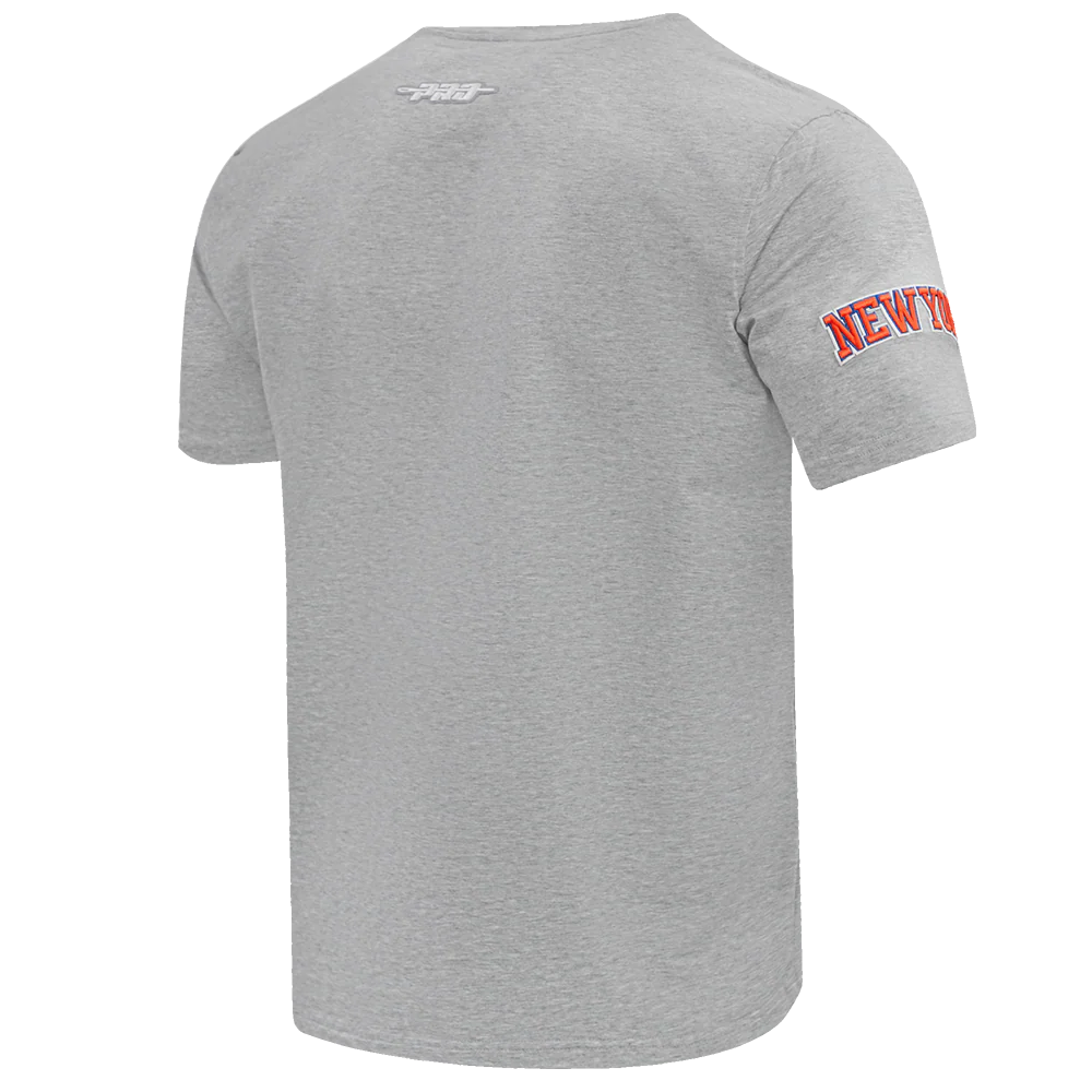 NBA NEW YORK KNICKS MASHUP MEN'S TEE (HEATHER GREY) - Image 6