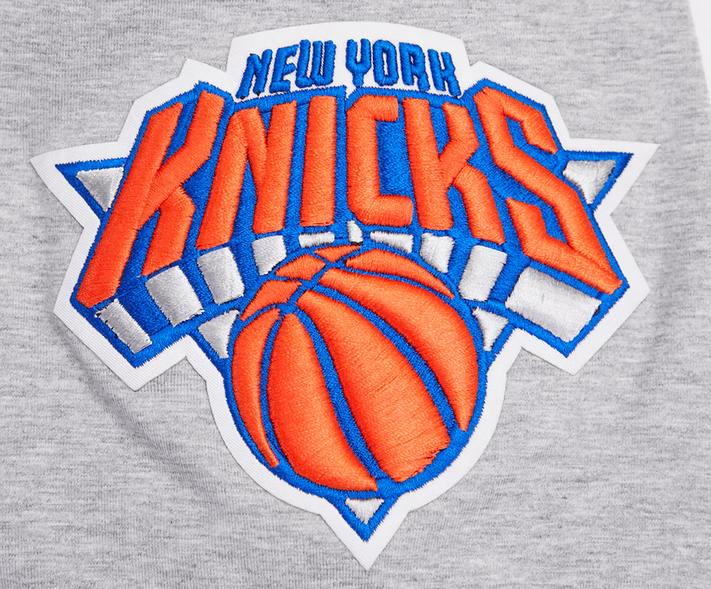 NBA NEW YORK KNICKS MASHUP MEN'S TEE (HEATHER GREY) - Image 8