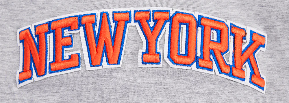 NBA NEW YORK KNICKS MASHUP MEN'S TEE (HEATHER GREY) - Image 9