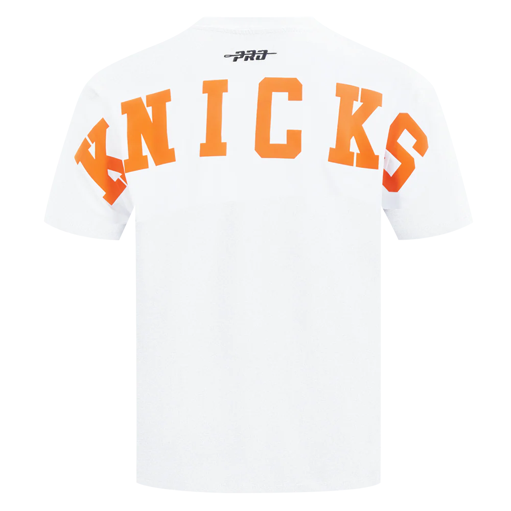 NBA NEW YORK KNICKS WINGSPAN MEN'S S/S TEE (WHITE) - Image 7