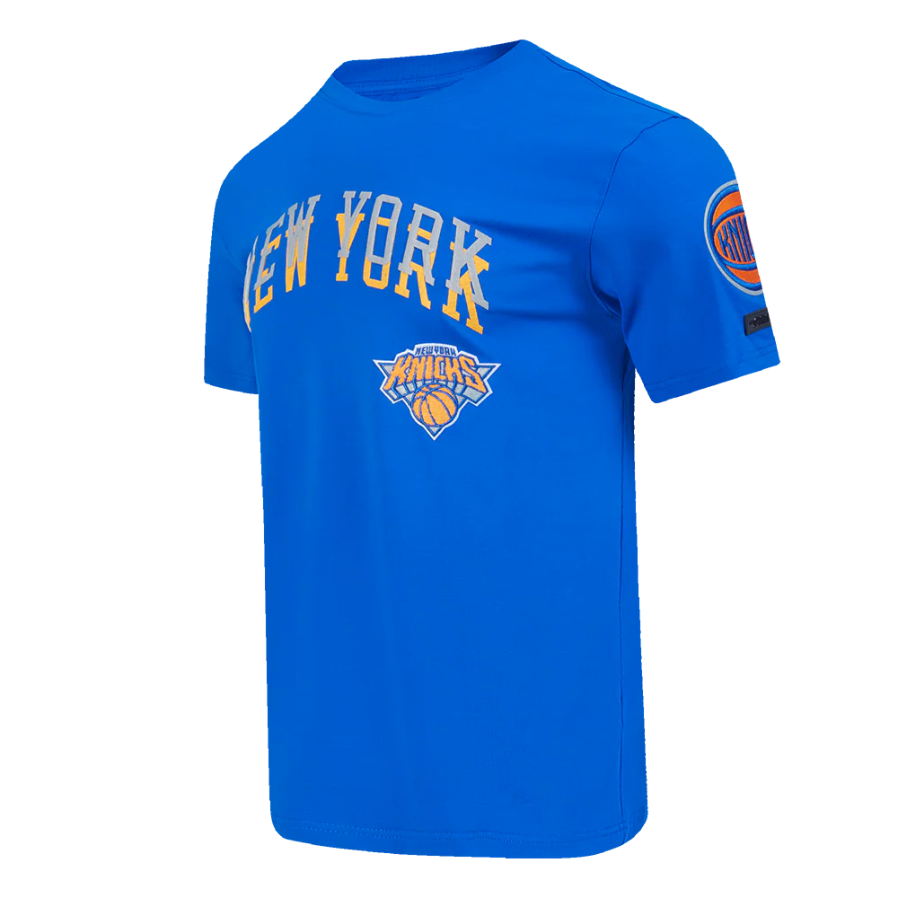 NBA NEW YORK KNICKS CITY EDITION 24-25 MEN'S   TEE (ROYAL BLUE) - Image 2