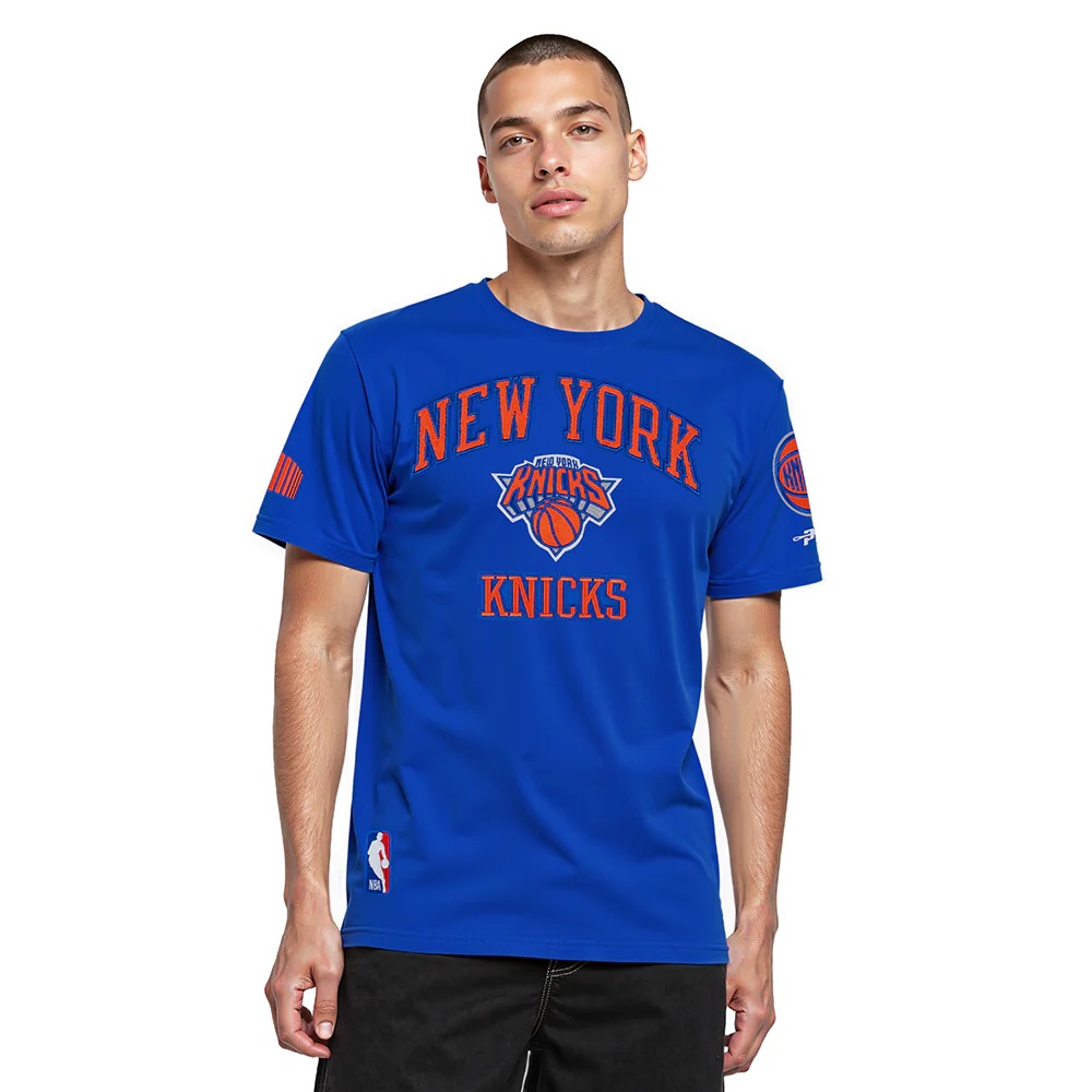 NBA NEW YORK KNICKS CITY EDITION 25-26 MEN'S SJ TEE (ROYAL BLUE)