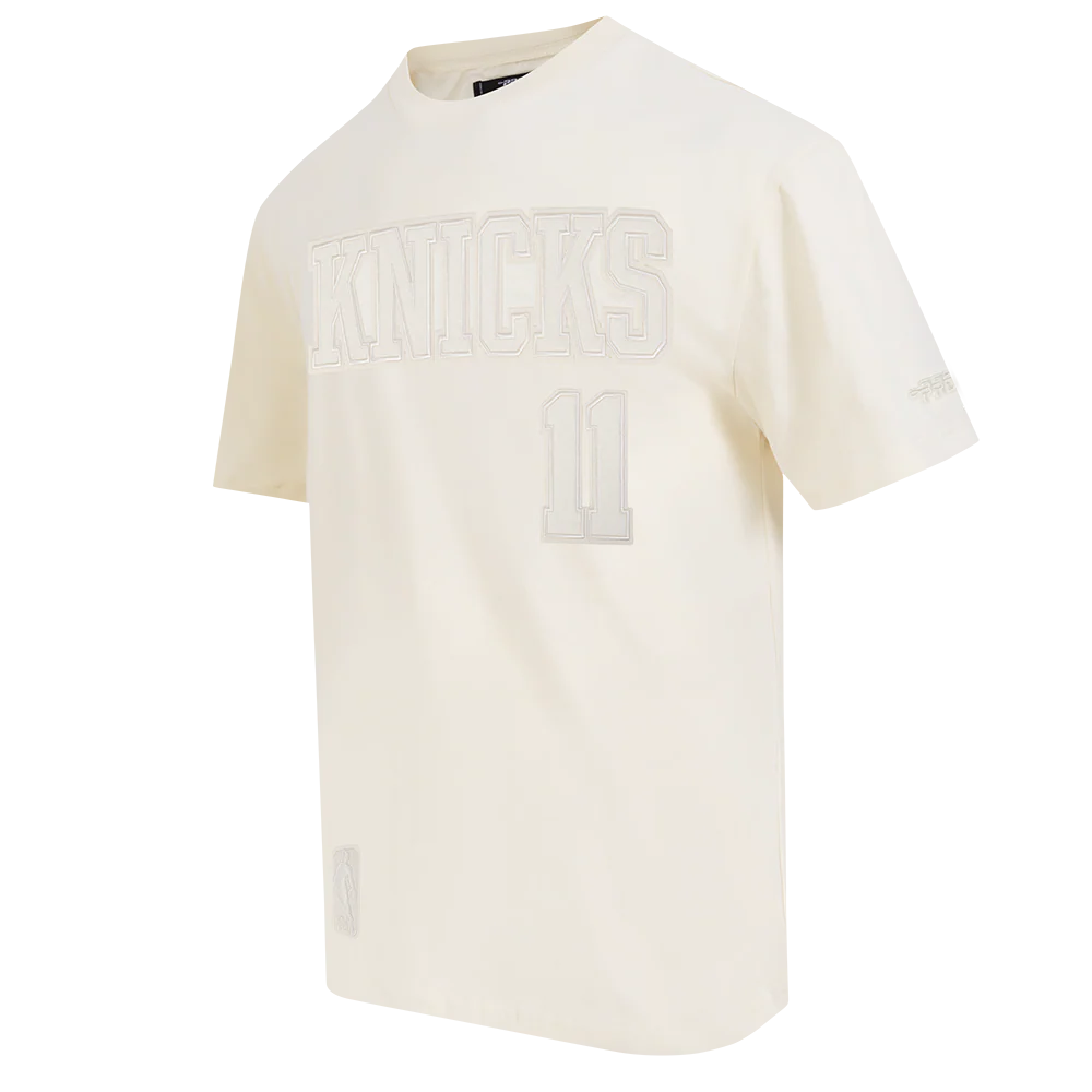 NBA NEW YORK KNICKS JALEN BRUNSON #11 NEUTRAL MEN'S CJ DROP SHOULDER (EGGSHELL) - Image 6