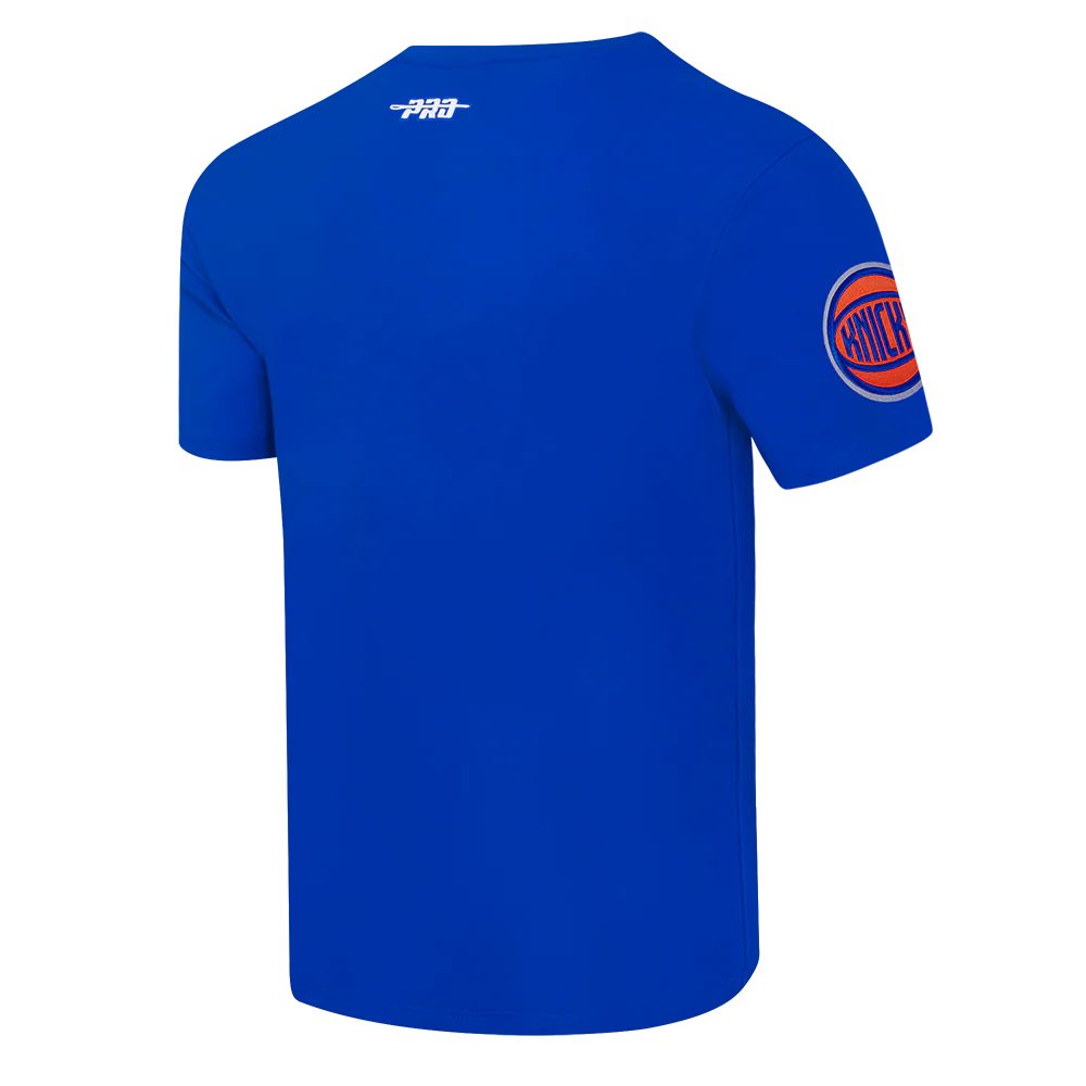 NBA NEW YORK KNICKS MIKAL BRIDGES #25 CLASSIC PNN MEN'S SJ TEE (ROYAL BLUE) - Image 6