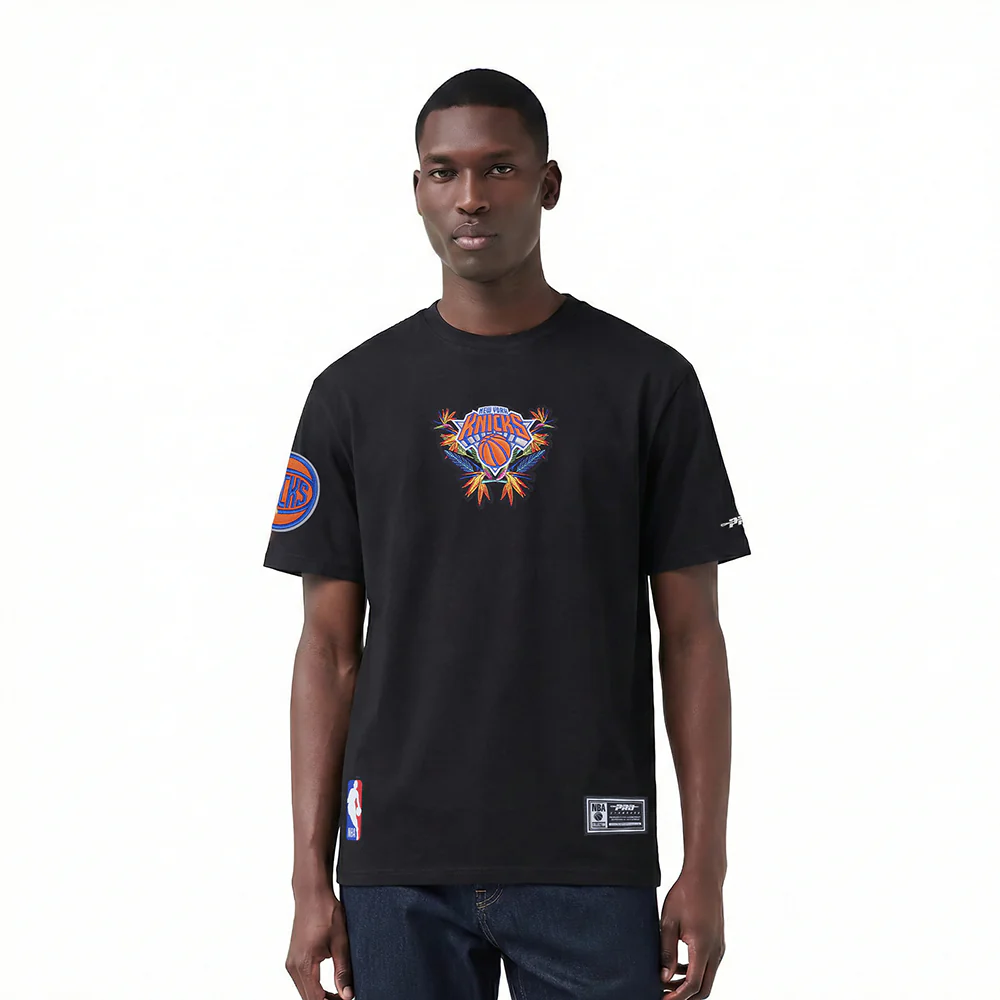 NBA NEW YORK KNICKS PARADISE MEN'S S/S TEE (BLACK)