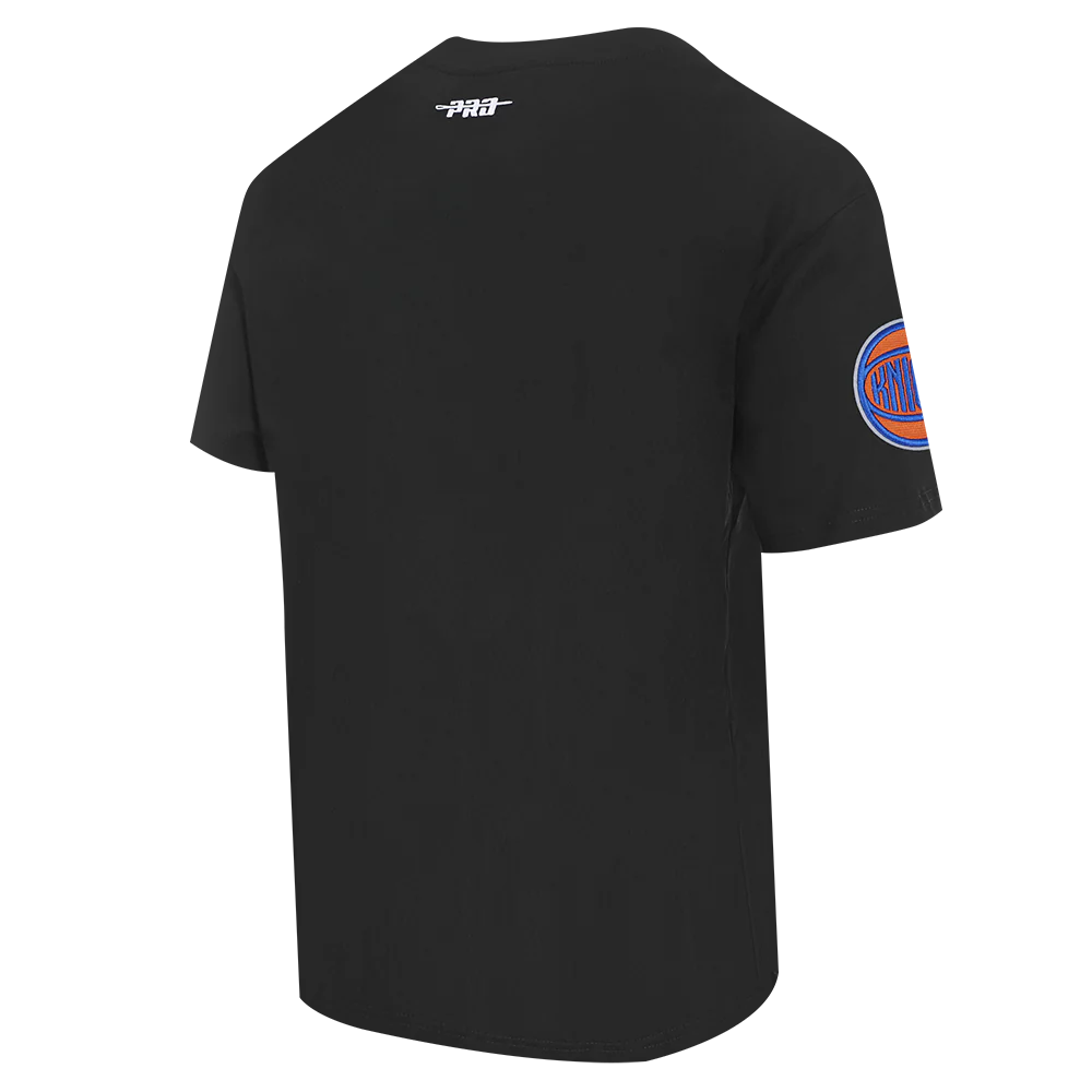 NBA NEW YORK KNICKS PARADISE MEN'S S/S TEE (BLACK) - Image 4