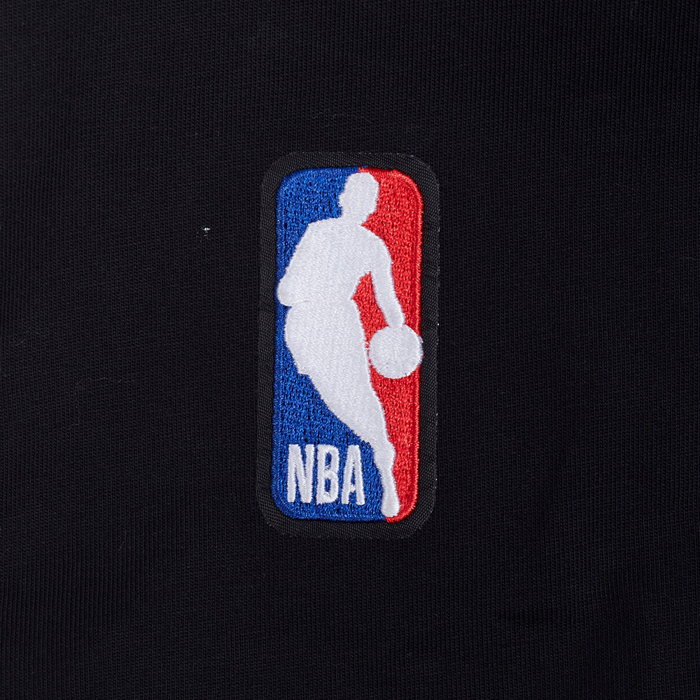 NBA NEW YORK KNICKS PARADISE MEN'S S/S TEE (BLACK) - Image 7