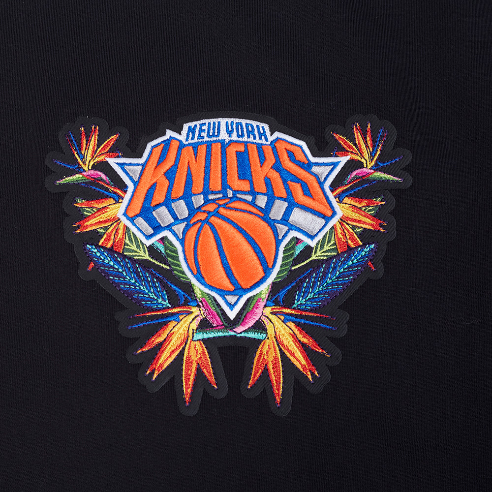 NBA NEW YORK KNICKS PARADISE MEN'S S/S TEE (BLACK) - Image 8