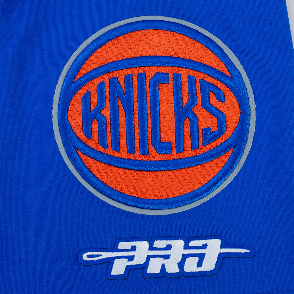 NBA NEW YORK KNICKS LETTERMAN MEN'S S/S TEE (ROYAL BLUE) - Image 7